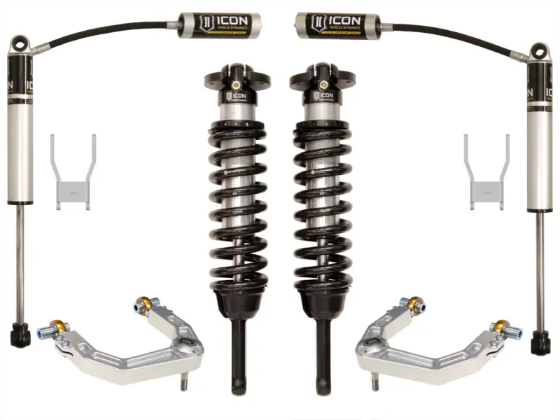 Icon Stage 3 Suspension System – 0–3″ Lift, Billet Upper Control Arms, For 2012–2015 Toyota Hilux 1
