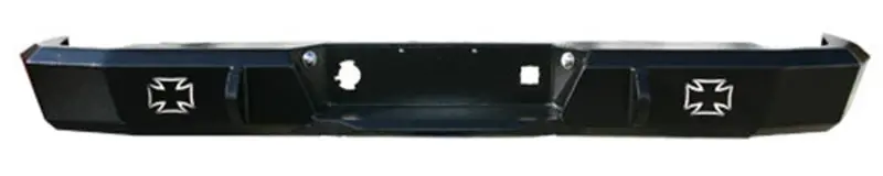 Iron Cross Heavy-Duty Rear Bumper For 2019–2020 Ram 2500/3500 – Gloss Black Finish 1