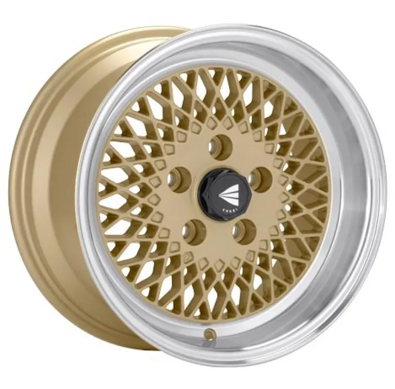 Enkei Classic Line 15X7 Gold Alloy Wheel – 4X114.3 Bolt Pattern, 38Mm Offset 1