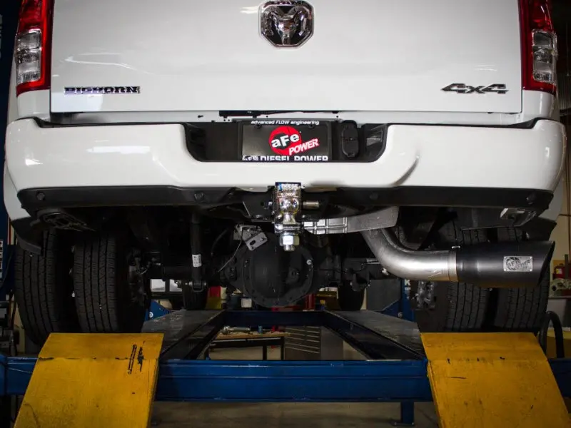 Afe Atlas 5-Inch Dpf-Back Exhaust System For 2019–2020 Ram 6.7L Diesel – Dual-Wall 304 Stainless, Black Tip 2