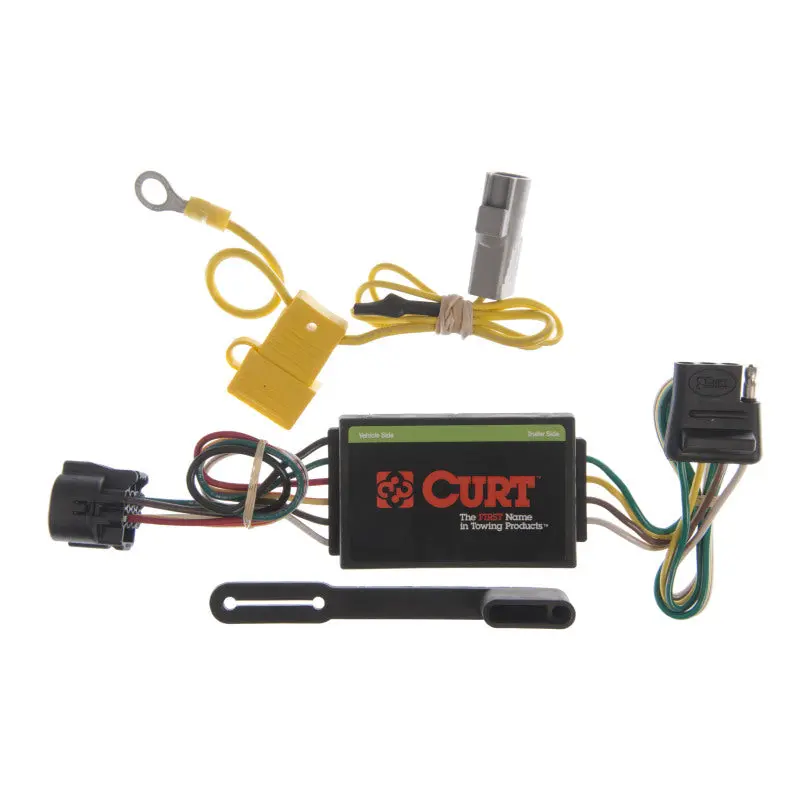 Curt Custom Vehicle-Specific Wiring Harness – 4-Way Flat Trailer Connector For Toyota Tundra 1