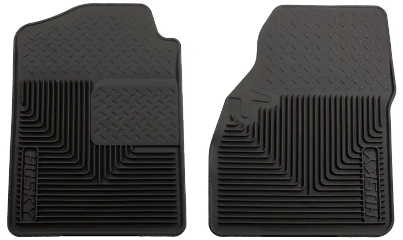 Husky Liners Heavy-Duty Black Front Floor Mats For 2000–2006 Chevy Silverado, Suburban, Gmc Sierra & Yukon 1