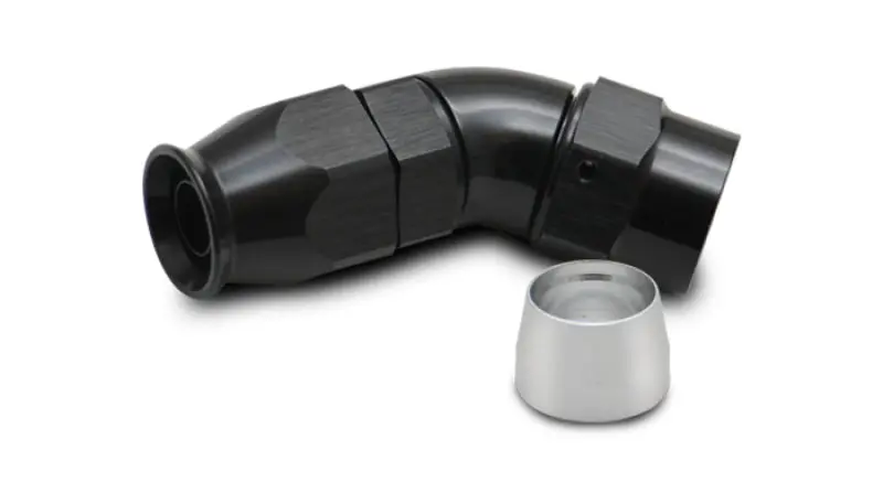 Vibrant 45° One-Piece Hose End – -8An Size – For Ptfe-Lined Braided Hose 1