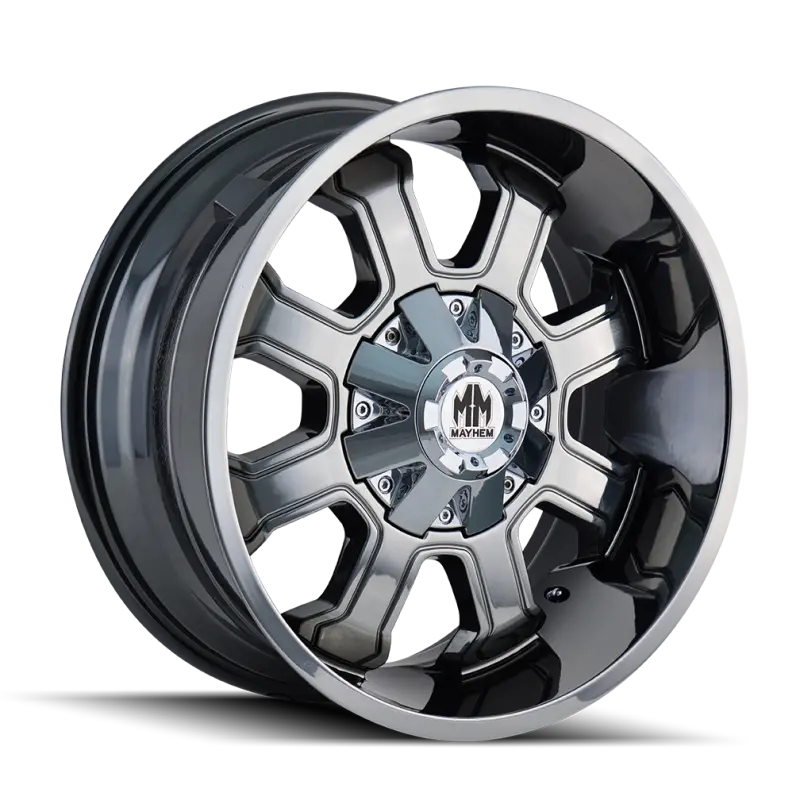 Mayhem Fierce Chrome Wheel – 20×9", 6×135 Bolt Pattern, 0Mm Offset, 106Mm Hub Bore 1