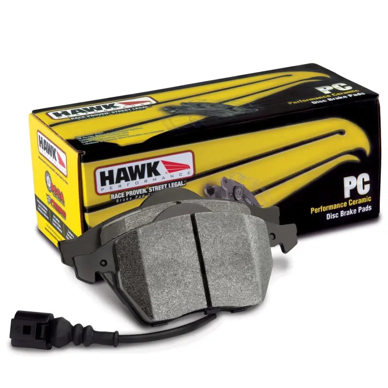 Hawk Performance Ceramic Rear Brake Pads For 2016–2017 Honda Civic 1