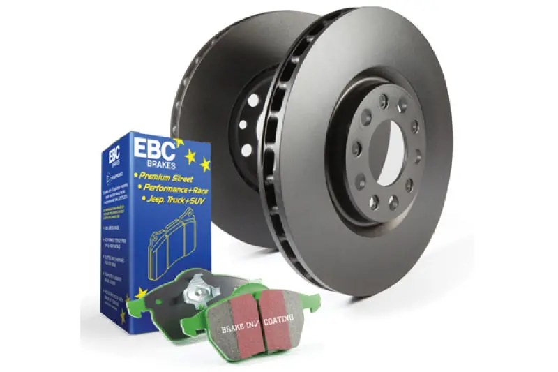 Stage 14 High-Performance Brake Kit – Ebc Greenstuff6000 Pads & Rk Drilled & Slotted Rotors 1