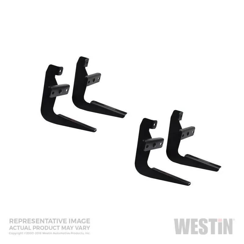 Westin Black Running Board Mount Kit For 1999–2016 Ford F-250/F-350 Super Cab Models 1