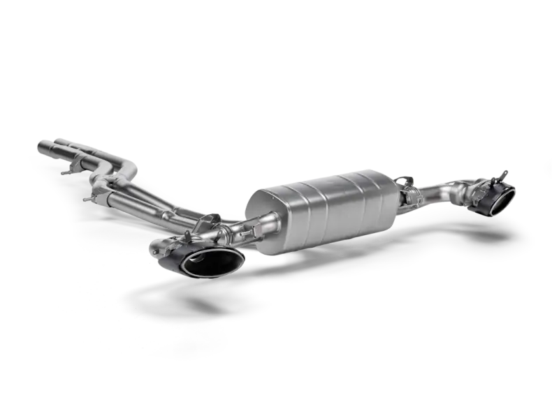 Akrapovič Evolution Race Line Titanium Link Pipe Set For 2025 Audi Rs Q8 1