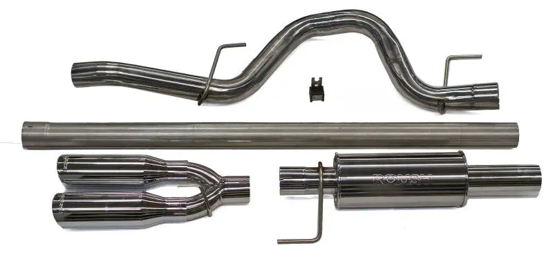 Roush 2011-2014 Ford F-150 3.5L/5.0L/6.2L Side Exit Performance Exhaust System (Incl. Svt Raptor) 1