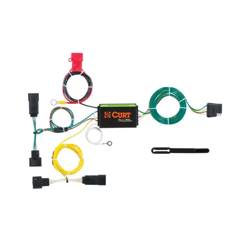 Curt Custom Vehicle Wiring Harness – 4-Way Flat Output For 2015–2019 Dodge Charger 1