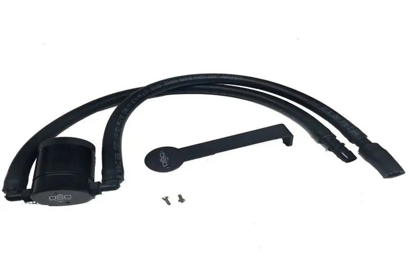 J&L Dual-Stage Oil Separator For 2012–2017 Jeep Wrangler Jk 3.6L – Passenger Side, Black Anodized 1