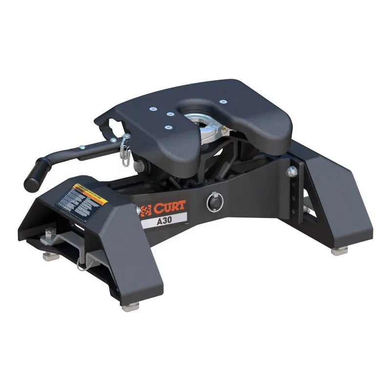 Curt A30 Fifth-Wheel Hitch With Gm Puck System Mounting Legs 1