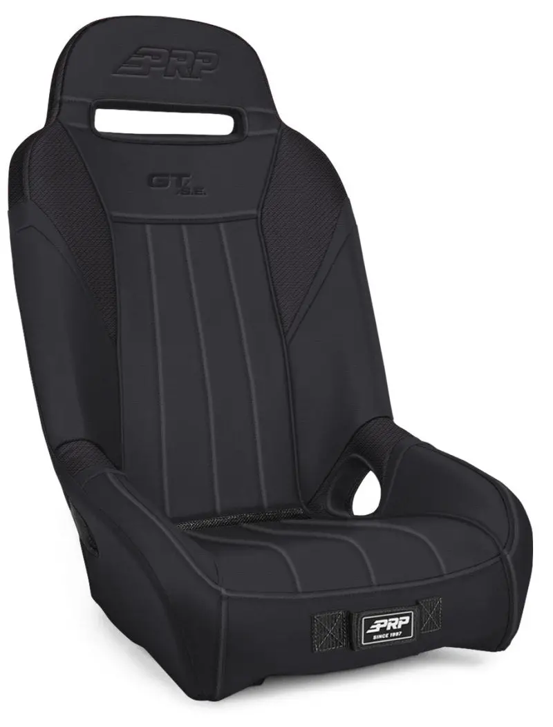 Prp Gt/S.E. 1In. Extra Wide Suspension Seat- All Black 1