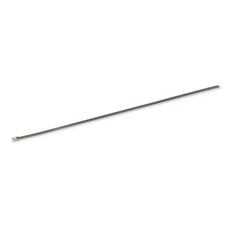 Dei Stainless Steel Locking Tie – 20" Length, Pack Of 10 1