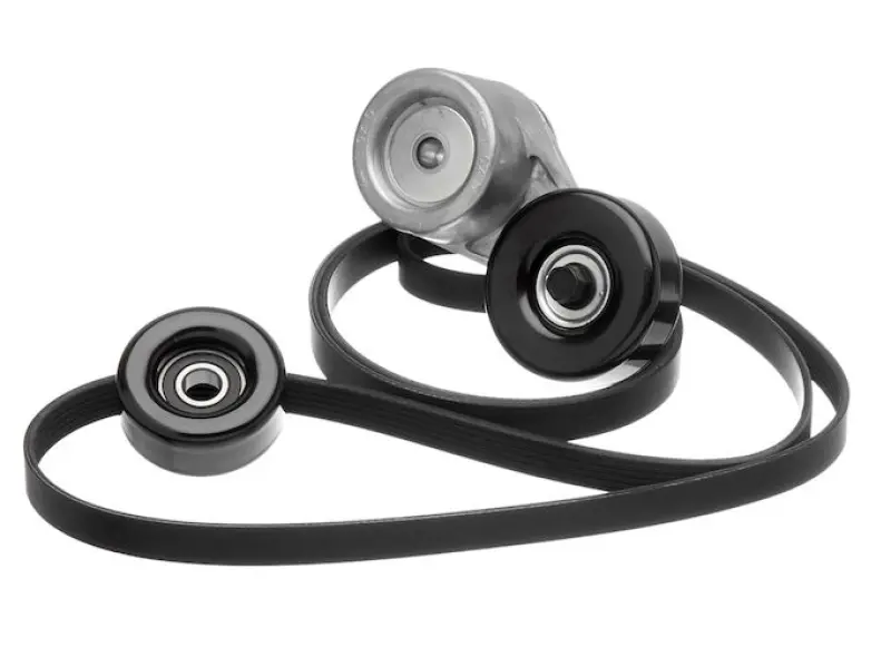 Gates Serpentine Belt Kit For 2008–2011 Freightliner Columbia With Detroit Diesel 14.0L 6-Cylinder Diesel 1
