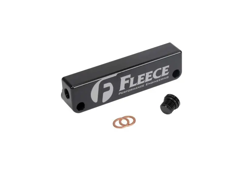 Fleece Performance Fuel Filter Delete Kit For 2019–2021 Dodge Ram 6.7L Cummins 5Th Gen 1