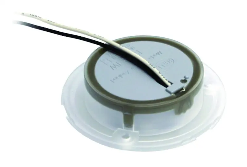 Hella Round White Courtesy Lamp – Md12 Stainless Steel Rim (2-Pack) 1