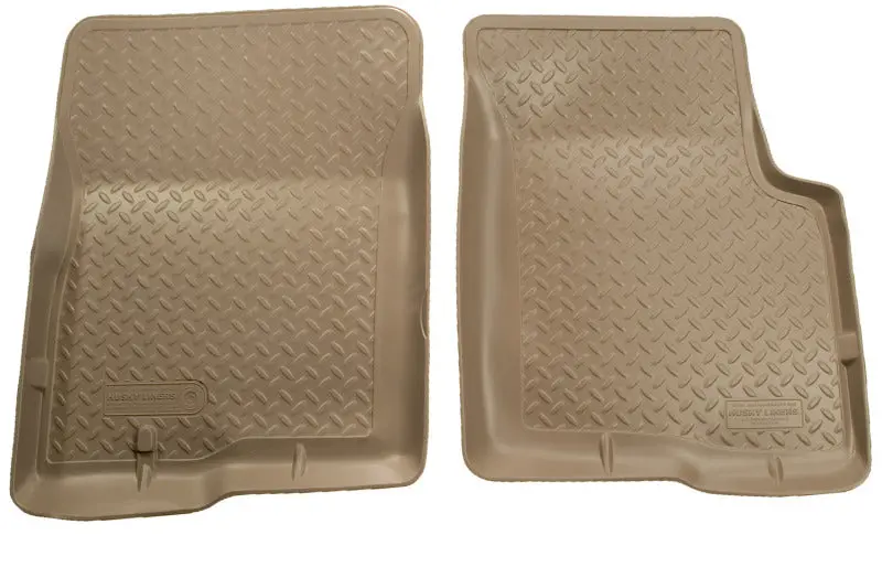 Husky Liners Classic Floor Mats – Tan, Designed For 2000–2005 Ford Excursion 1