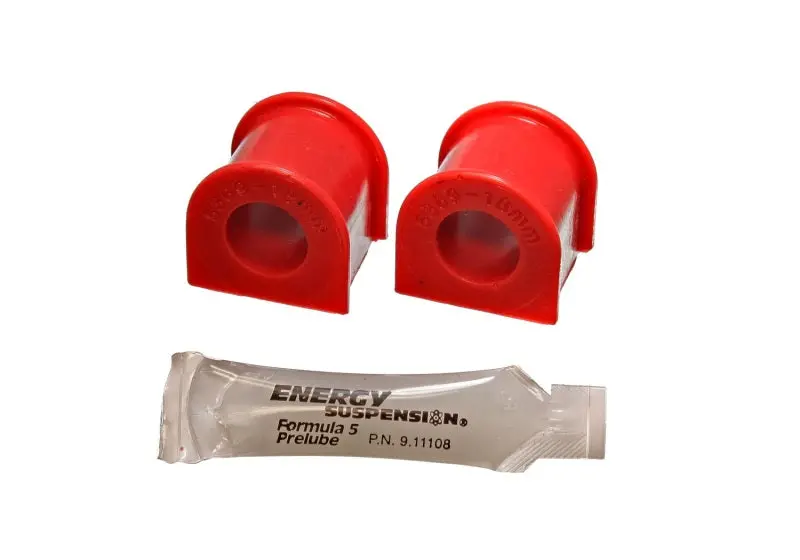 Energy Suspension Red Front Sway Bar Bushings — 19Mm For 1988–1991 Honda Civic & Crx 1