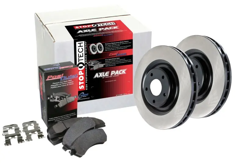 Centric Oe-Coated Front Brake Replacement Kit – Two-Wheel Set 1