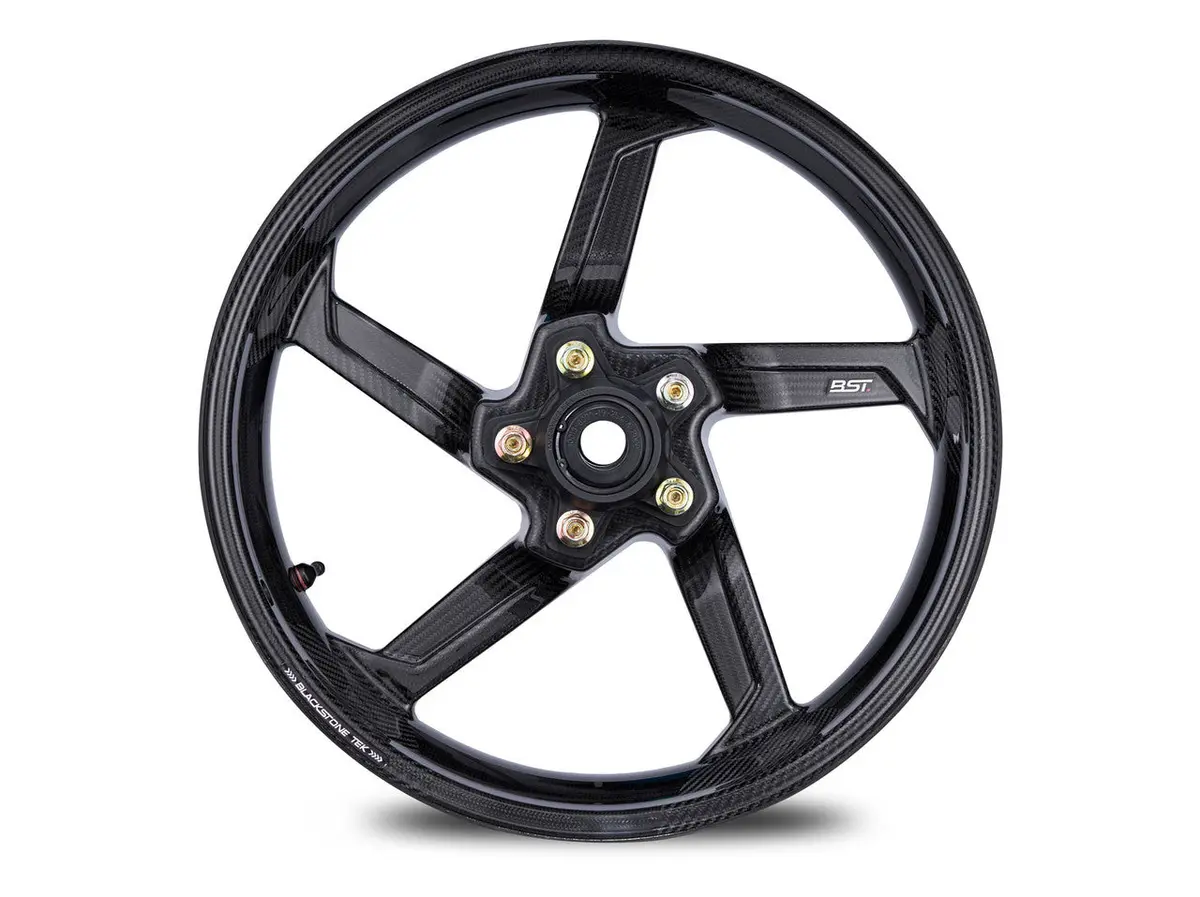 Bst Star Tek Front 17X3.5" Carbon Fiber Wheels For 2022+ Suzuki Gsx-R1300 Hayabusa 1