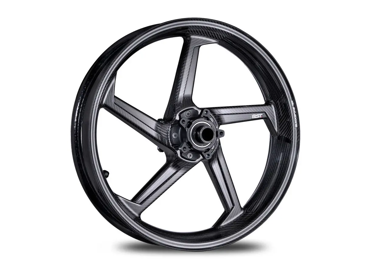 Bst Star Tek Front 17X3.5" Carbon Fiber Wheels For 2022+ Suzuki Gsx-R1300 Hayabusa 4