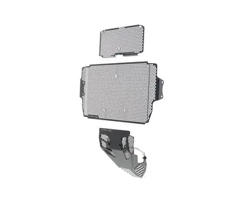 Evotech Performance Triple-Protection Kit: Radiator Guard, Oil Cooler Guard & Engine Guard For Ducati Multistrada 1200/S 1