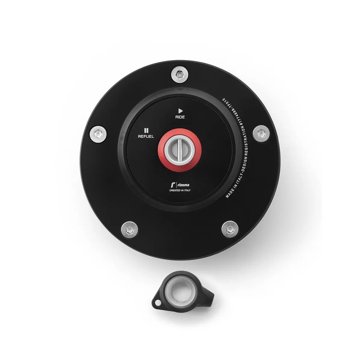 Rizoma Street Series Fuel Cap – Cnc-Machined Aluminum, Designed For Bmw Motorcycles 1