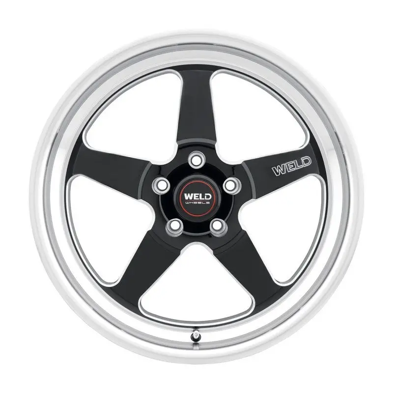 Weld Ventura 15X5 Wheel – Gloss Black, 5X120.65Mm, Et19 Offset, 78.1Mm Hub Bore 2