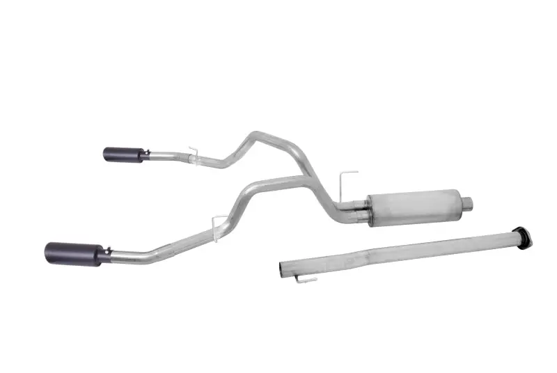 Gibson Black Elite Dual-Split Cat-Back Exhaust System – 3"/2.5" For 2015–2019 Ford F-150 King Ranch 5.0L 1