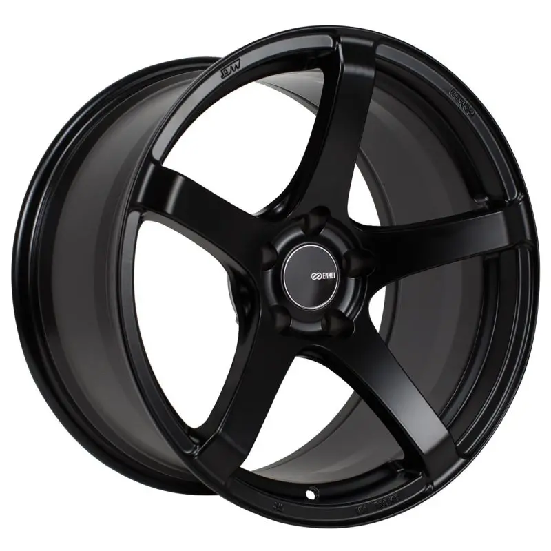 Enkei Kojin Matte Black Wheel – 18X9.5, 5X114.3, +30Mm Offset, 72.6Mm Bore 1