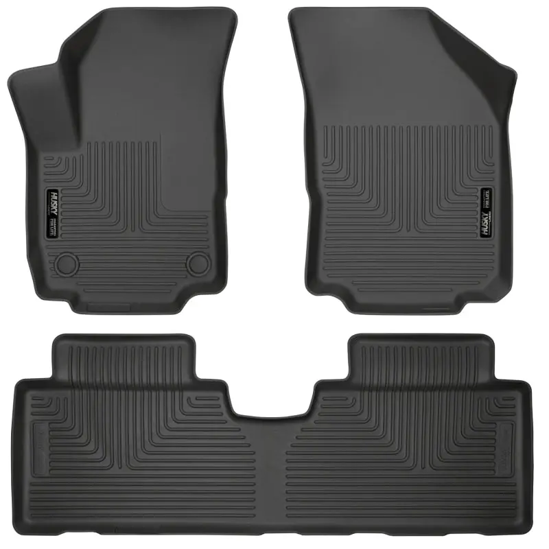 Husky Liners Weatherbeater Floor Mats – Front & Second-Row Set For 2018 Chevrolet Equinox 1