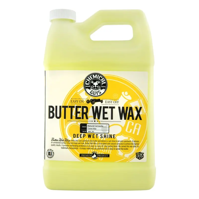 Chemical Guys Butter Wet Wax – 1-Gallon Container, Premium Gloss Enhancer 1