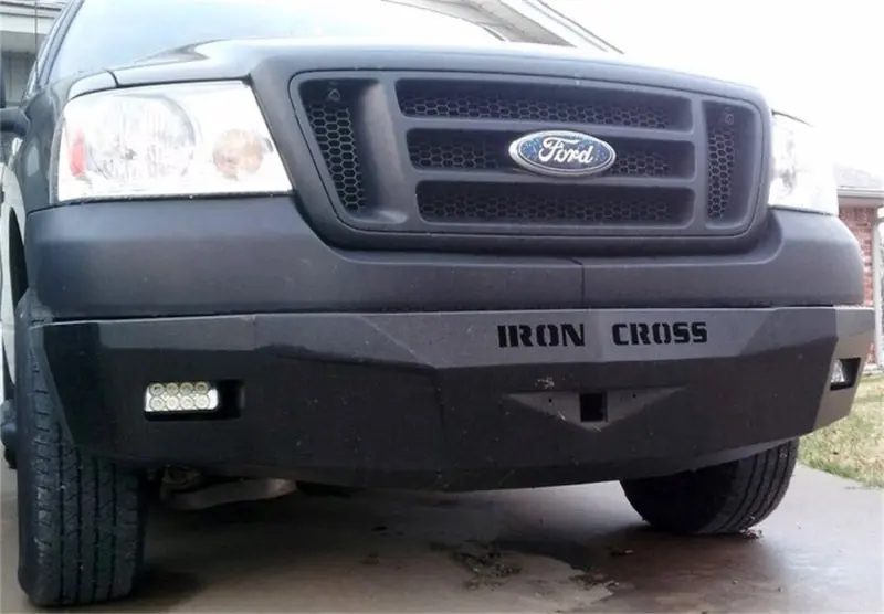 Iron Cross 04-08 Ford F-150 Rs Series Front Bumper - Gloss Black 1