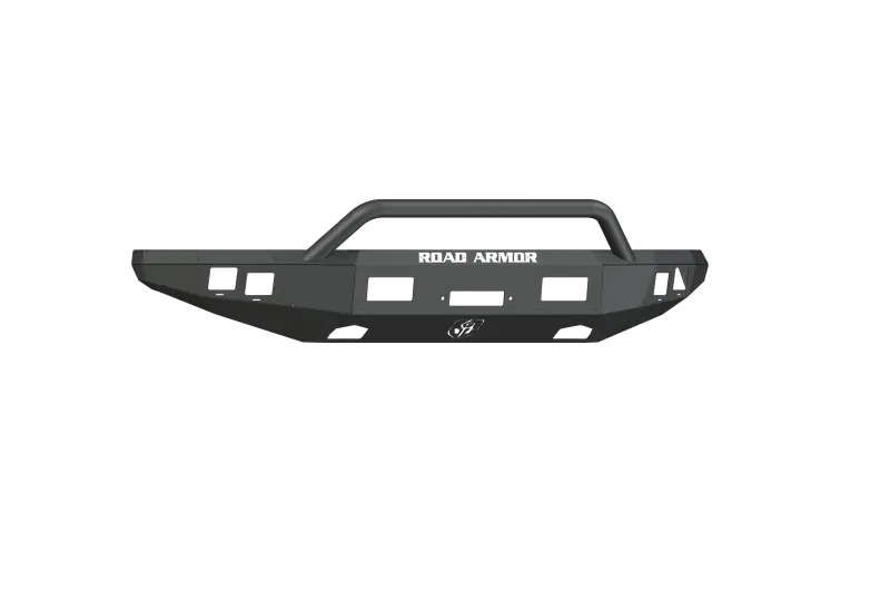 Road Armor 10-14 Ford Raptor Stealth Front Winch Bumper W/Pre-Runner Guard - Tex Blk 1