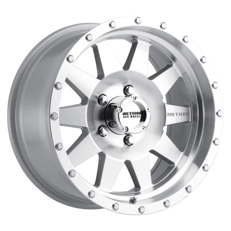 Method Mr301 The Standard Off-Road Wheel – 17×9, -12Mm Offset, 5×5″ (127Mm), 94Mm Center Bore, Machined Face With Clear Coat 1