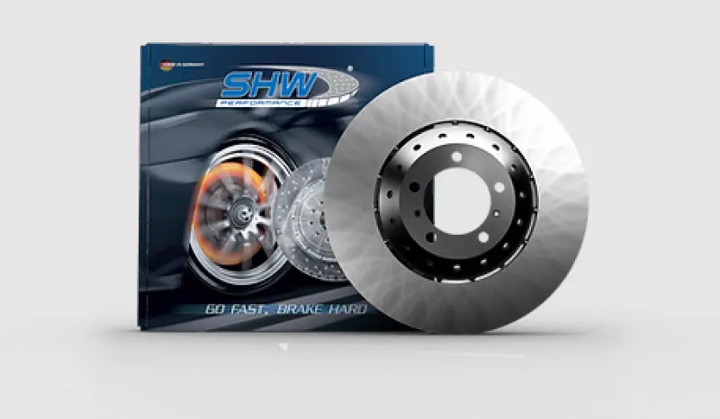 Shw Lightweight Smooth Front Brake Rotor – Right Side For 2020–2021 Ford Mustang Shelby Gt500 5.2L 1