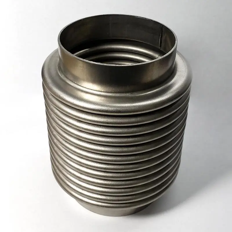 Ticon Industries 3-Inch Titanium Flex Bellows – High-Temp Exhaust Expansion Joint 1