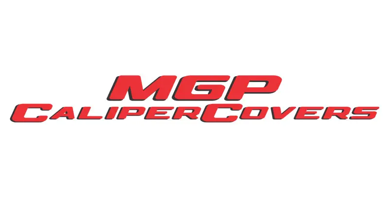 Mgp Engraved Front And Rear Caliper Covers – Oval Logo, Ford Yellow Finish On Black Chrome For 2004 Ford Falcon 2