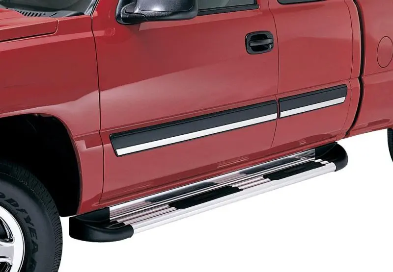 Lund Trailrunner Extruded Running Boards For 2002–2009 Jeep Liberty – 54-Inch Brite Finish 1