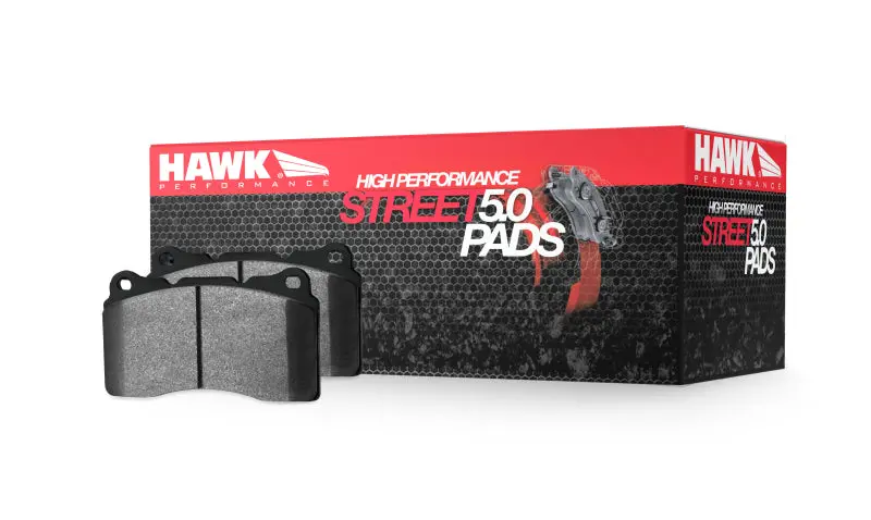Hawk Hps 5.0 High-Performance Front Brake Pads For 1989–1996 Nissan 300Zx Base (Non-Turbo) 1
