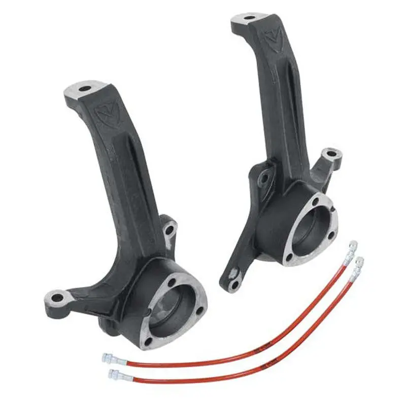 Maxtrac 3.5-Inch Front Lift Spindles With Dot-Approved Extended Brake Lines For 2003–2008 Dodge Ram 2500/3500 2Wd 1