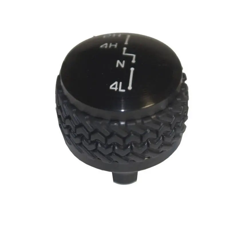 Dv8 Offroad Replacement Transfer Case Shift Knob – Black Anodized, Fits 1987–1995 Jeep Yj 4Wd 1