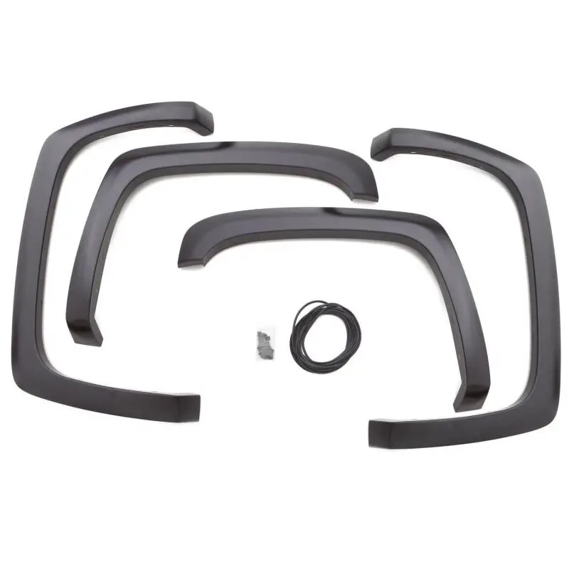 Lund Sx-Sport Style Fender Flares – Smooth Elite Series, Black Finish, 4-Piece Set For 2017 Ford F-250 Super Duty 1