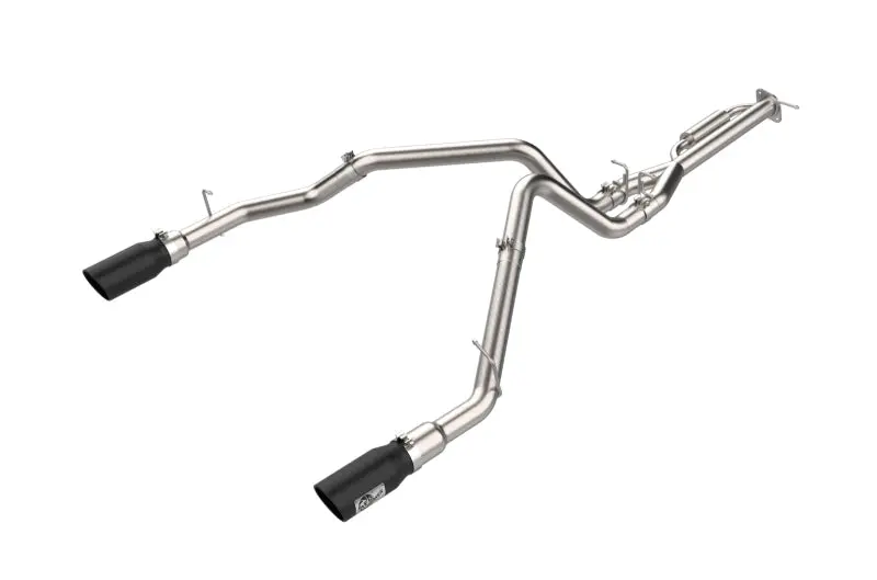 Afe Power Vulcan Series Cat-Back Exhaust – 2021–2024 Ford F-150 (Vulcan Engine) – 3" To 3.5" Stainless Steel, Black Coated 1