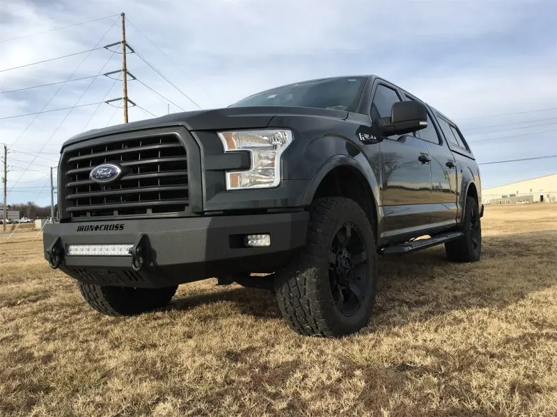 Iron Cross Low-Profile Front Bumper – Primer Finish For 1999–2004 Ford F-250/F-350 Super Duty 1
