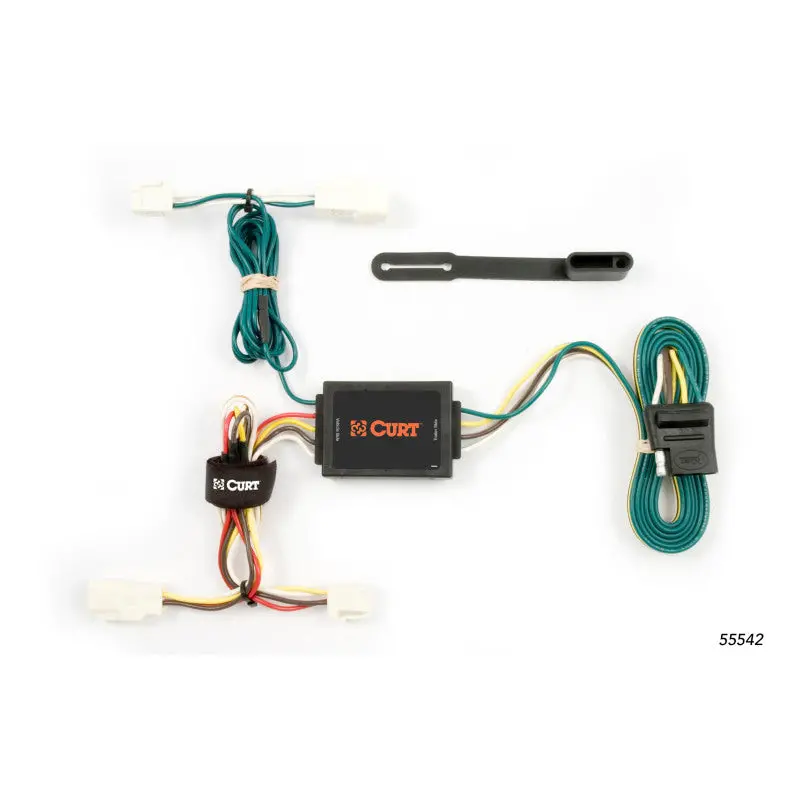 Curt 03-13 Toyota Corolla Custom Wiring Harness (4-Way Flat Output) 1