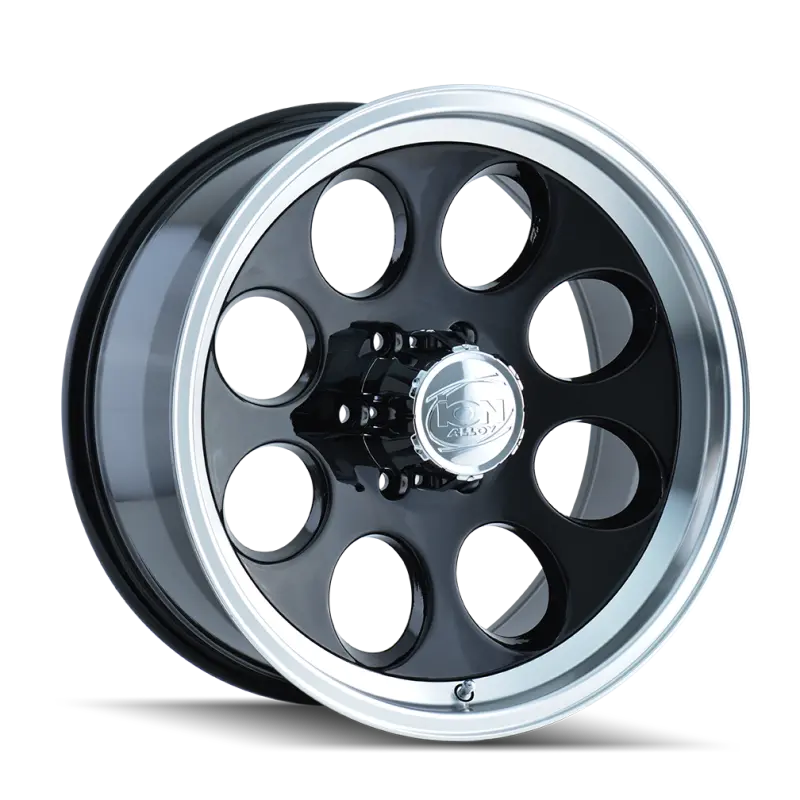 Ion Type 171 17X9 / 5X114.3 Bp / 0Mm Offset / 83.82Mm Hub Black/Machined Wheel 1