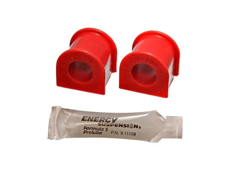 Energy Suspension Red Front Sway Bar Bushings — 19Mm For 1988–1991 Honda Civic & Crx 2